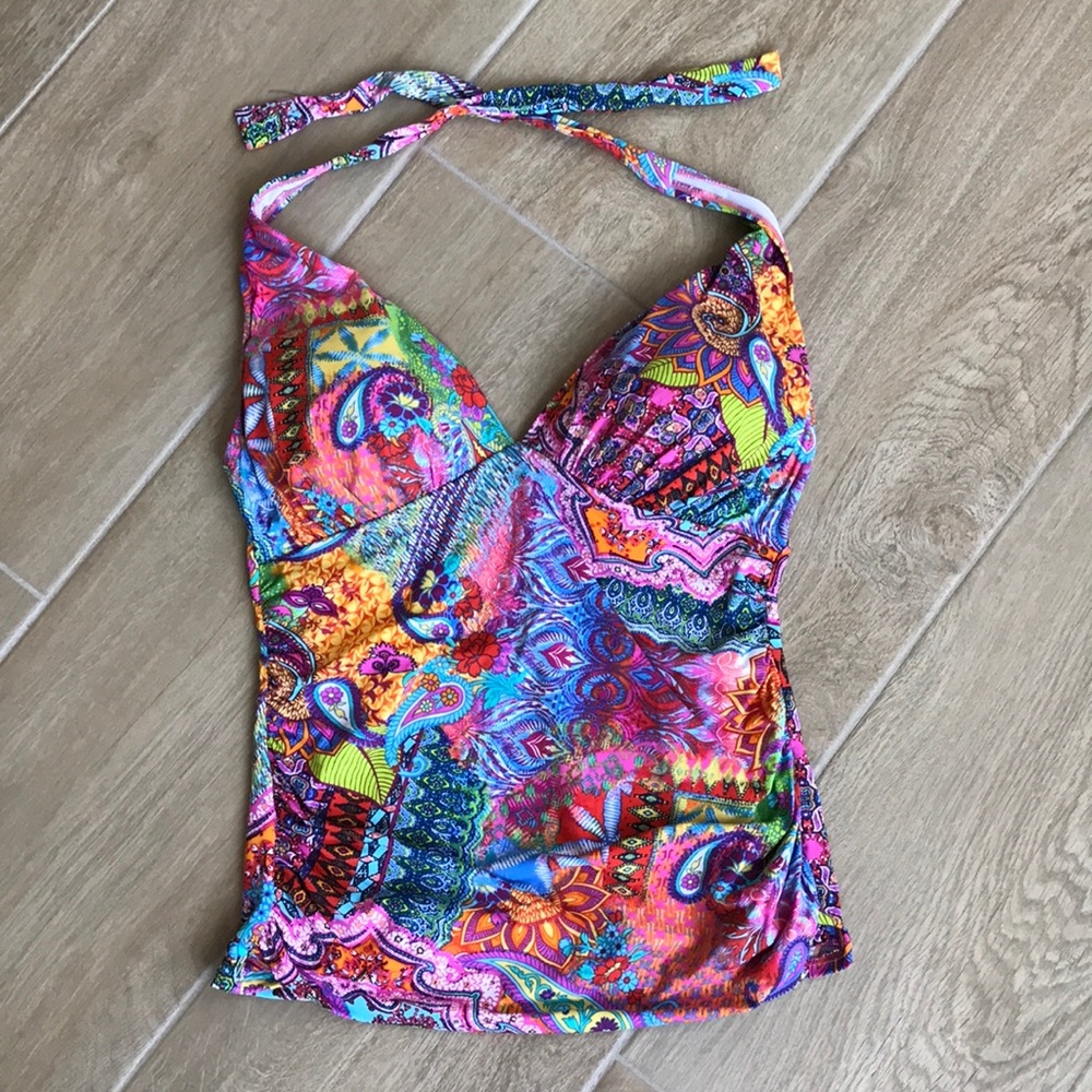 Bleu Rod Beattie Tankini Halter Top 12